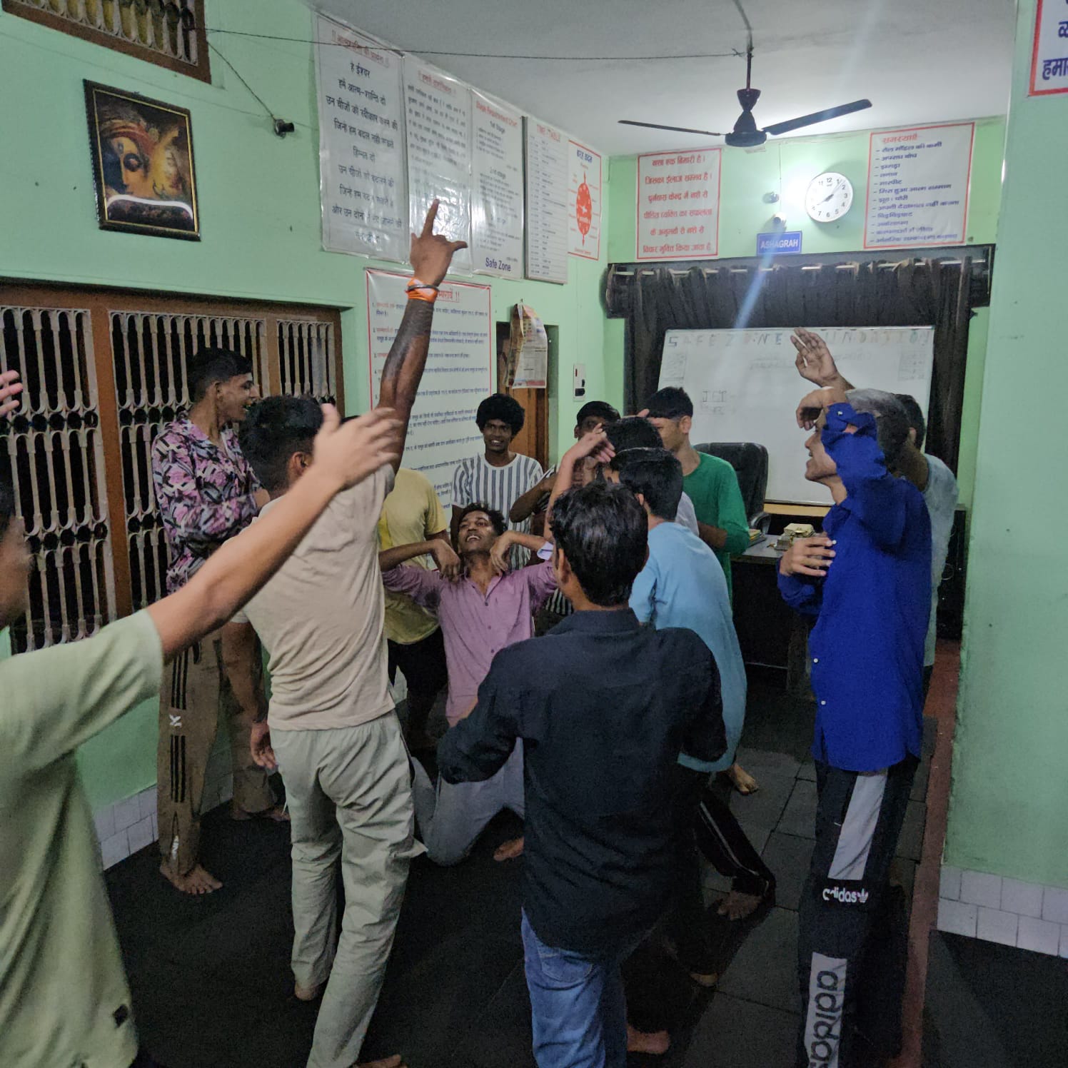 Safe Zone Foundation community group activity session