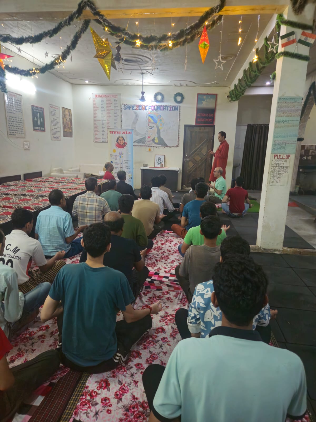 Additional real photo from Safe Zone Foundation showing daily centre life