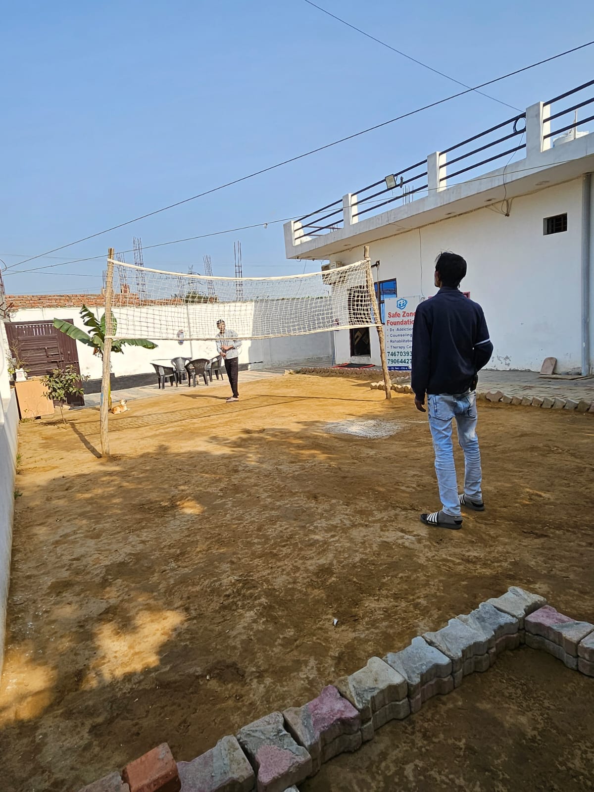 Additional real photo from Safe Zone Foundation showing a daily routine area
